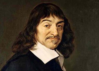Eerste grote biografie van Descartes uit 1691 opnieuw uitgegeven in modern Frans René Descartes