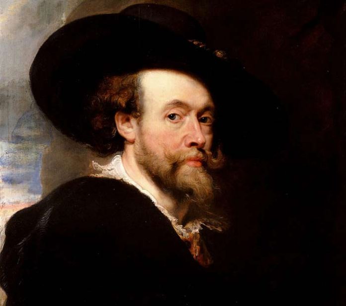 Peter Paul Rubens zelfportret 1623.