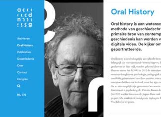 ADNG Oral History Project: monument voor de Nederlandse gedragswetenschappen