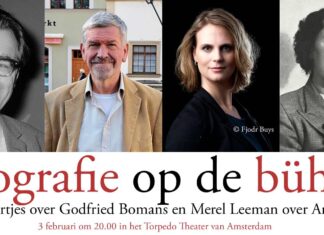 3 februari Biografie op bühne met Gé Vaartjes over Godfried Bomans en Merel Leeman over Anna Blaman