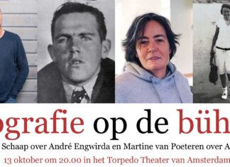 13 oktober Biografie op de bühne. Erik Schaap over André Engwirda en Martine van Poeteren over Afra Geiger