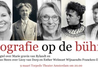 Biografie op de bühne: Alies Pegtel over Marie, gravin van Bylandt, en Agnes van Steen over Lizzy van Dorp en Welmoet Dyserinck